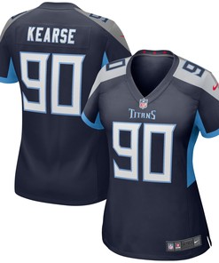 Jevon Kearse Tennessee Titans Womens Game Retired Player Jersey - Navy Nfl