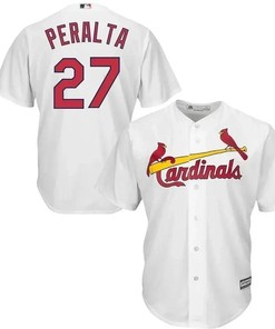 Jhonny Peralta St. Louis Cardinals Official Cool Base Player Jersey - White