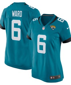 Jihad Ward Jacksonville Jaguars Womens Game Player Jersey - Teal Nfl