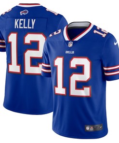 Jim Kelly 12 Buffalo Bills '90s Throwback Retired Player Limited Jersey - Royal