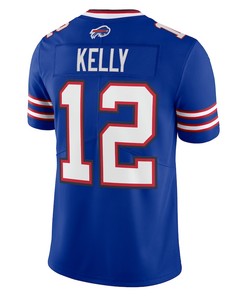 Jim Kelly 12 Buffalo Bills '90s Throwback Retired Player Limited Jersey - Royal