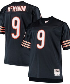 Jim Mcmahon Chicago Bears Mitchell & Ness Big & Tall 1985 Retired Player Replica Jersey - Navy