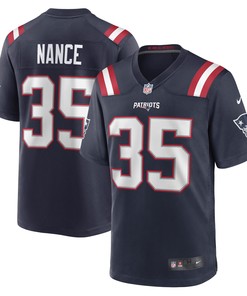 Jim Nance New England Patriots Retired Player Jersey - Navy Nfl