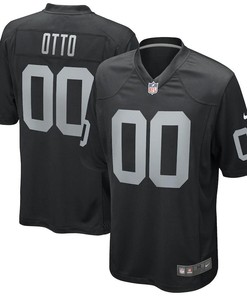 Jim Otto Las Vegas Raiders Nike Game Retired Player Jersey - Black