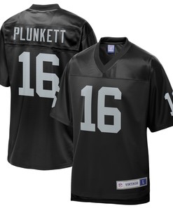 Jim Plunkett Las Vegas Raiders Nfl Pro Line Retired Team Player Jersey - Black