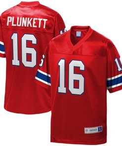 Jim Plunkett New England Patriots Nfl Pro Line Retired Player Jersey - Red
