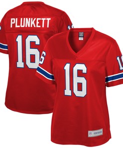Jim Plunkett New England Patriots Nfl Pro Line Womens Retired Player Jersey - Red