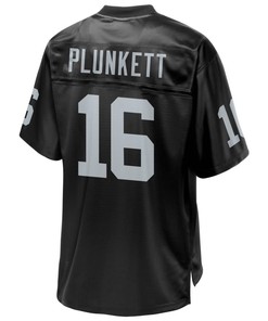 Jim Plunkett Oakland Raiders Nfl Pro Line Retired Team Player Jersey - Black