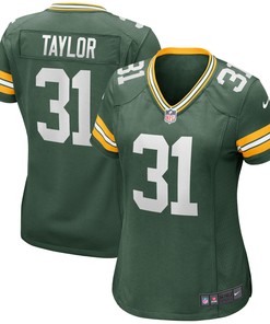 Jim Taylor Green Bay Packers Womens Game Retired Player Jersey - Green Nfl