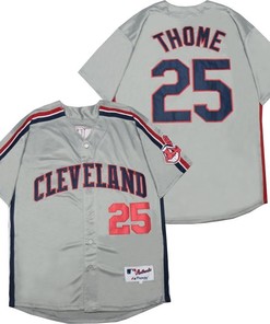 Jim Thome #25 2020 Mlb Silver Jersey