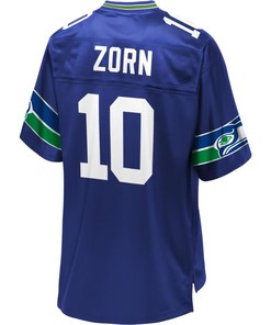 Jim Zorn Seattle Seahawks Nfl Pro Line Retired Team Player Jersey - Royal
