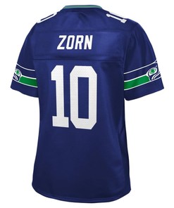 Jim Zorn Seattle Seahawks Nfl Pro Line Womens Retired Player Jersey - Royal