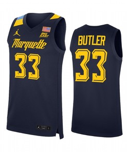 Jimmy Butler 33 Marquette Golden Eagles Alumni Uniform Jersey College Basketball Blue