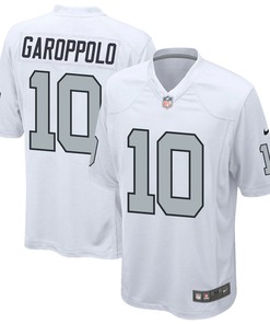 Jimmy Garoppolo 10 Las Vegas Raiders Alternate Game Men Jersey - White