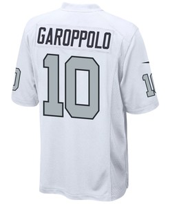 Jimmy Garoppolo 10 Las Vegas Raiders Alternate Game Men Jersey - White