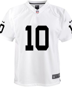 Jimmy Garoppolo 10 Las Vegas Raiders Game Youth Jersey - White