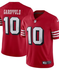 Jimmy Garoppolo 10 San Francisco 49ers Alternate Vapor Limited Jersey - Red