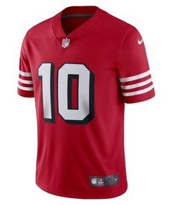 Jimmy Garoppolo 10 San Francisco 49ers Alternate Vapor Limited Jersey - Red