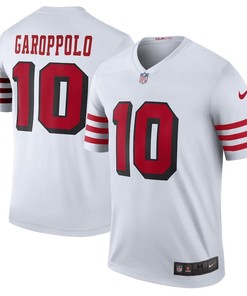 Jimmy Garoppolo 10 San Francisco 49ers Color Rush Legend Player Jersey - White