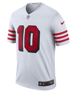 Jimmy Garoppolo 10 San Francisco 49ers Color Rush Legend Player Jersey - White