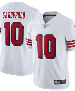 Jimmy Garoppolo 10 San Francisco 49ers Color Rush Vapor Untouchable Limited Player Jersey - White