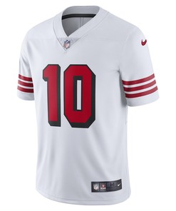 Jimmy Garoppolo 10 San Francisco 49ers Color Rush Vapor Untouchable Limited Player Jersey - White