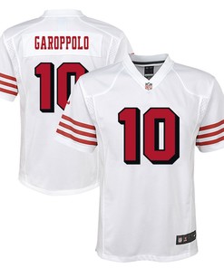 Jimmy Garoppolo 10 San Francisco 49ers Youth Color Rush Player Game Jersey - White