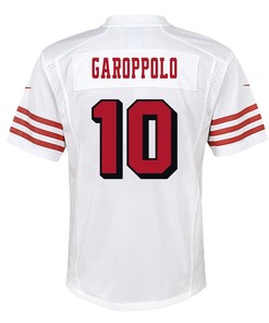 Jimmy Garoppolo 10 San Francisco 49ers Youth Color Rush Player Game Jersey - White