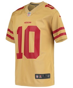 Jimmy Garoppolo 10 San Francisco 49ers Youth Inverted Game Jersey - Gold