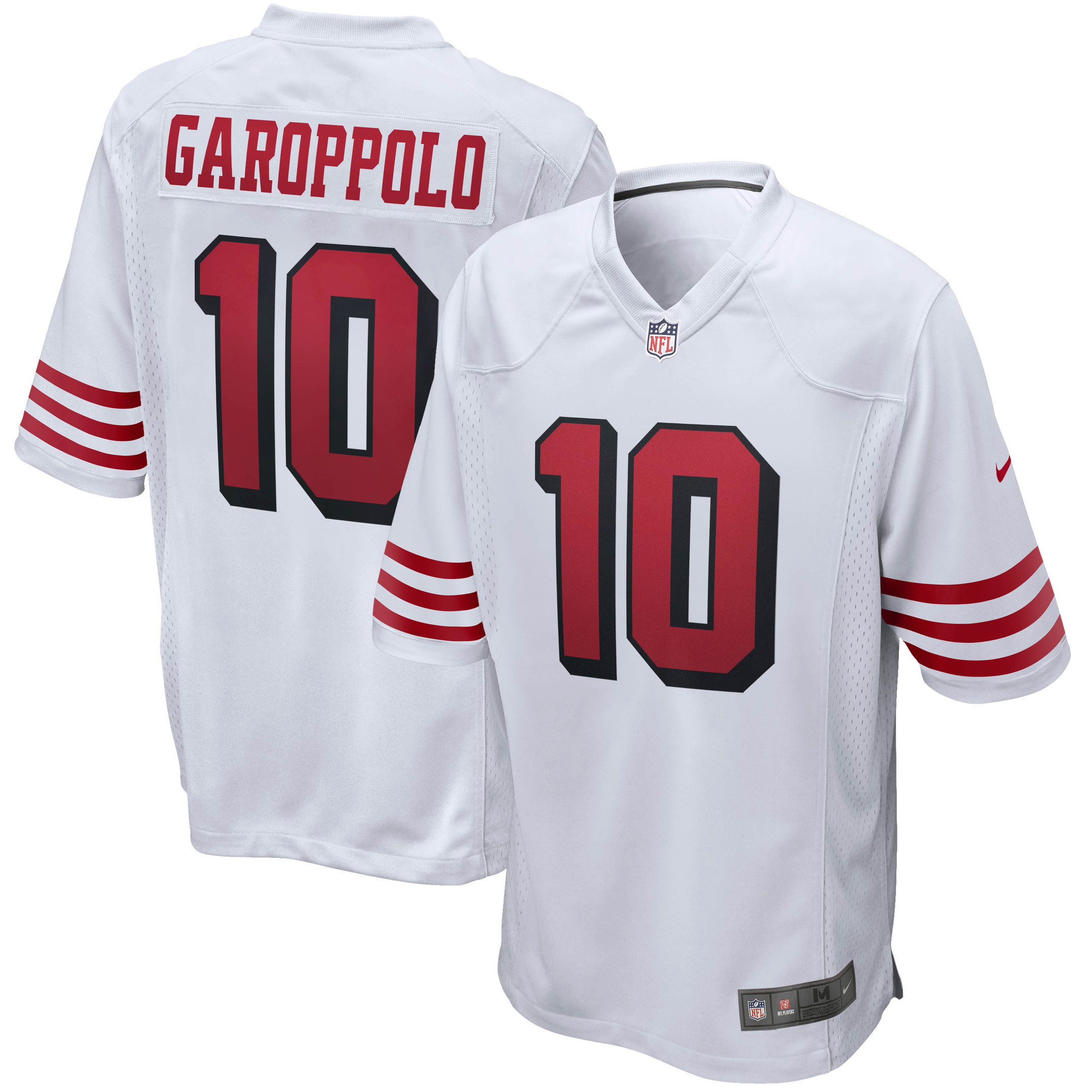 Jimmy Garoppolo San Francisco 49ers Alternate Game Jersey White Nfl