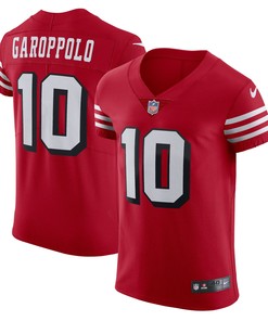 Jimmy Garoppolo San Francisco 49ers Alternate Vapor Elite Jersey - Scarlet Nfl