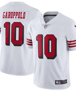 Jimmy Garoppolo San Francisco 49ers Color Rush Vapor Untouchable Limited Player Jersey White Nfl