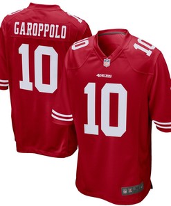 Jimmy Garoppolo San Francisco 49ers Game Jersey - Scarlet Nfl