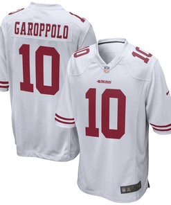 Jimmy Garoppolo San Francisco 49ers Game Jersey - White Nfl