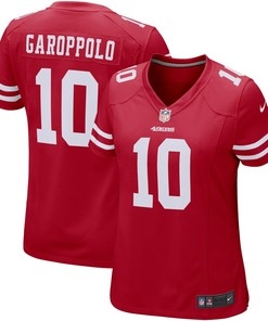 Jimmy Garoppolo San Francisco 49ers Nike Womens Game Jersey - Scarlet