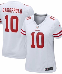 Jimmy Garoppolo San Francisco 49ers Nike Womens Team Color Game Jersey - White
