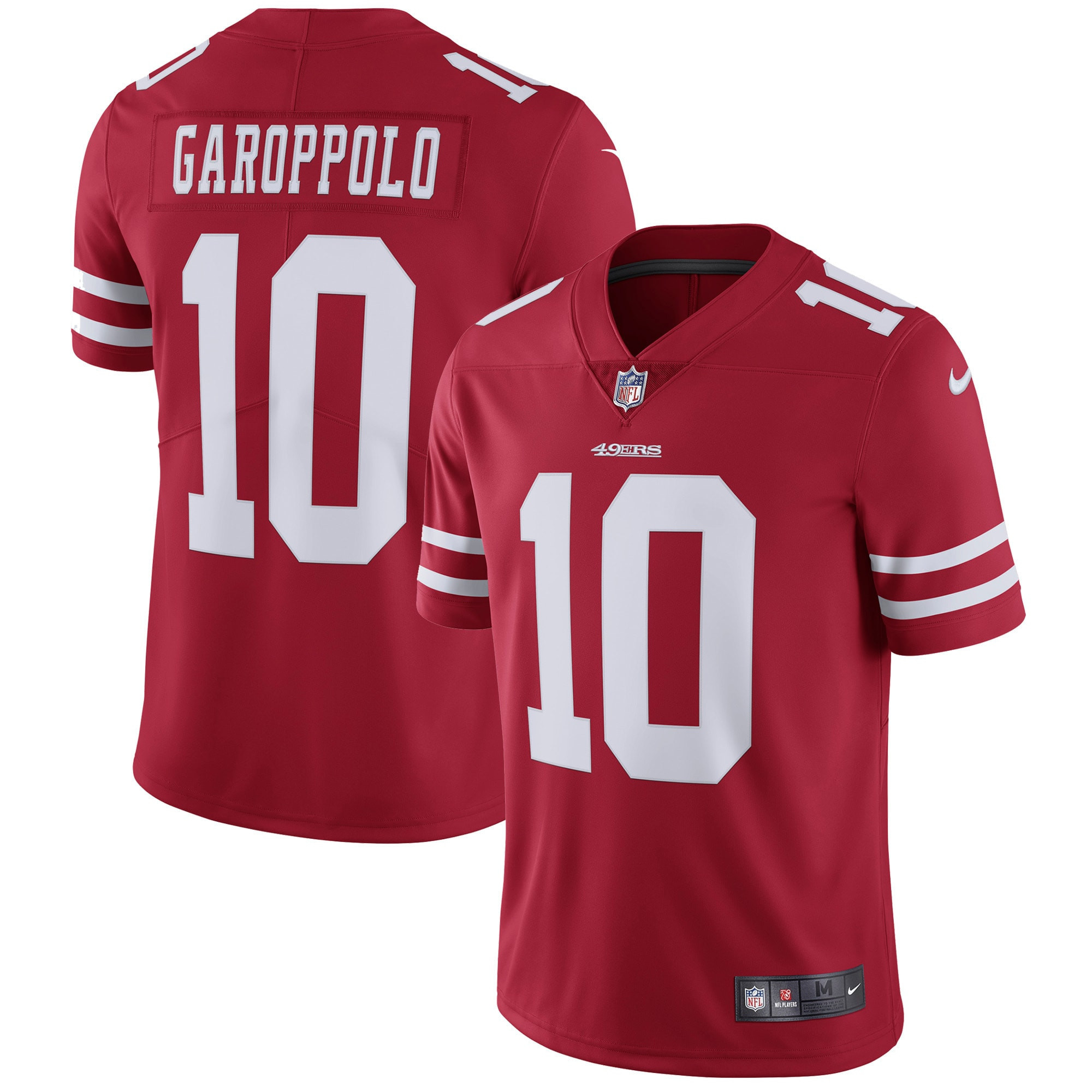 Jimmy Garoppolo San Francisco 49ers Vapor Untouchable Limited Jersey - Scarlet Nfl