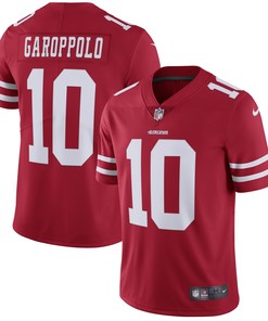 Jimmy Garoppolo San Francisco 49ers Vapor Untouchable Limited Jersey Scarlet Nfl