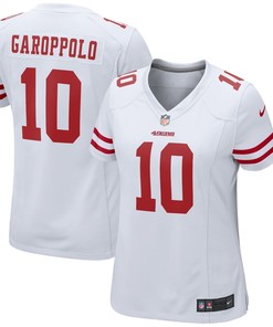 Jimmy Garoppolo San Francisco 49ers Womens Team Color Game Jersey White Nfl