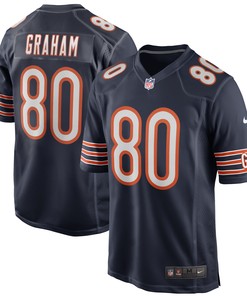 Jimmy Graham Chicago Bears Game Player Jersey - Navy Nfl