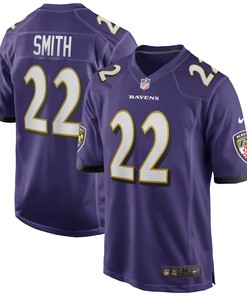 Jimmy Smith Baltimore Ravens Team Game Jersey - Purple Nfl