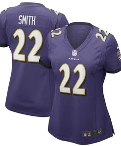 Jimmy Smith Baltimore Ravens Womens Game Jersey - Purple Nfl