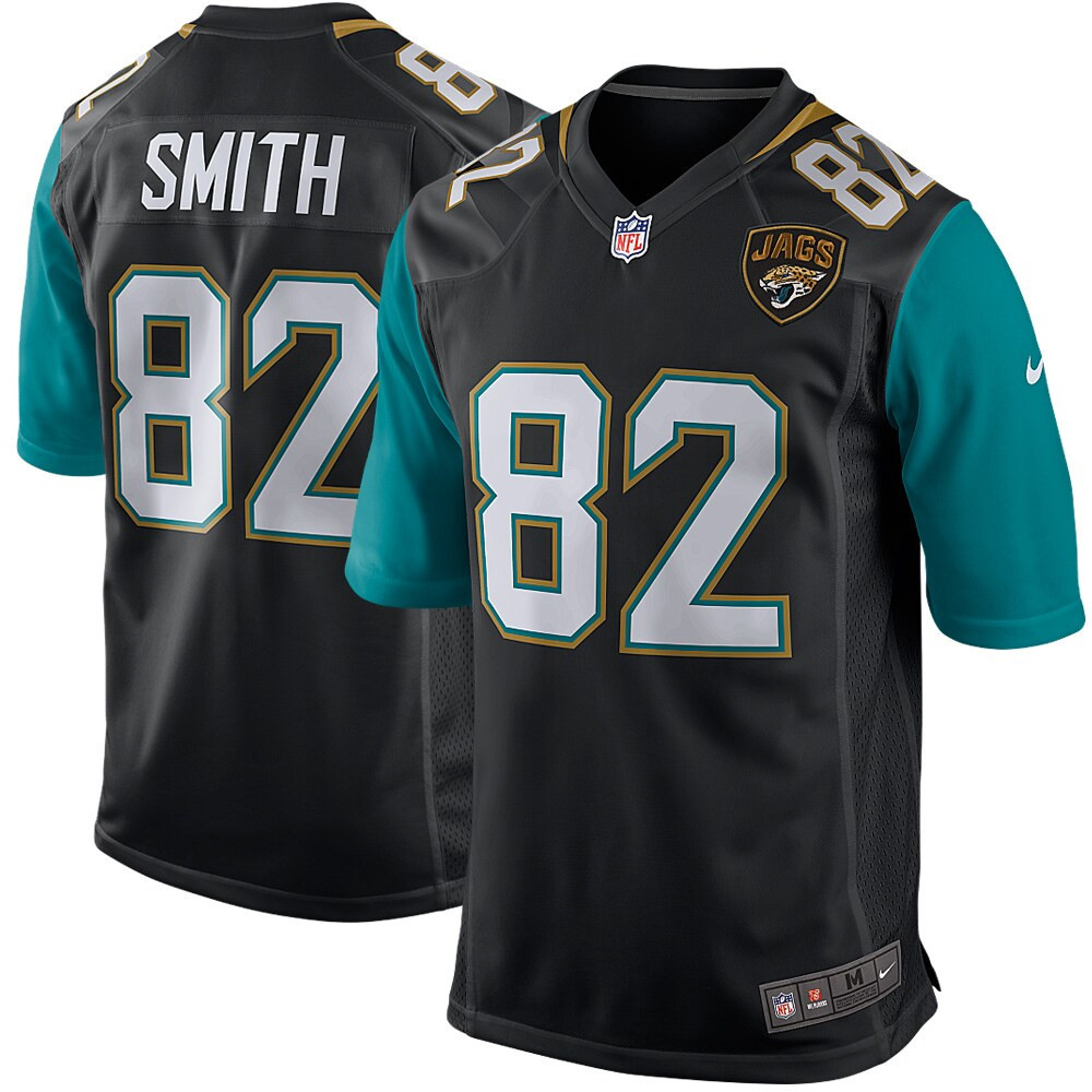 Jimmy Smith Jacksonville Jaguars Retired Player Game Jersey - Black Nfl