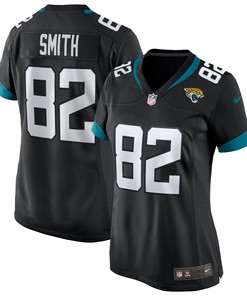 Jimmy Smith Jacksonville Jaguars Womens Game Retired Player Jersey - Black Nfl