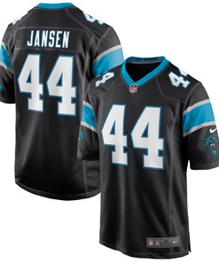 J.j. Jansen Carolina Panthers Game Jersey - Black Nfl