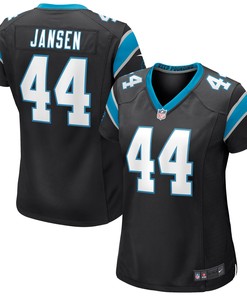 J.j. Jansen Carolina Panthers Womens Game Jersey - Black Nfl