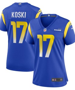 J.j. Koski Los Angeles Rams Womens Game Player Jersey - Royal Nfl