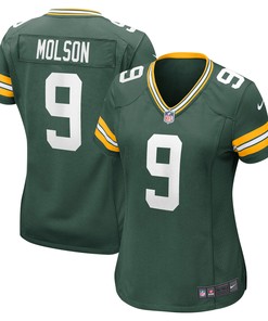Jj Molson Green Bay Packers Womens Player Game Jersey - Green Nfl