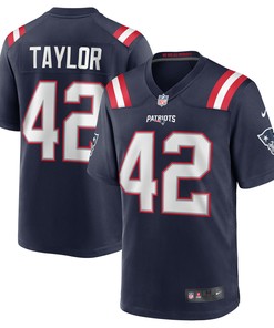 J.j. Taylor New England Patriots Team Game Jersey - Navy Nfl