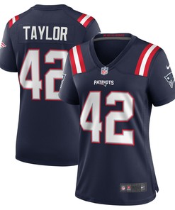 J.j. Taylor New England Patriots Womens Team Game Jersey - Navy Nfl